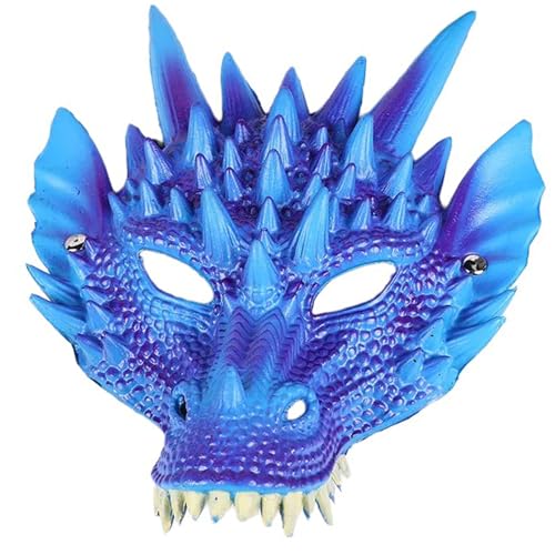 Lerpwige Drachenmaske Für Party Maskerade Maske Tiermaske Vollkopfmaske Halloween Maske von Lerpwige