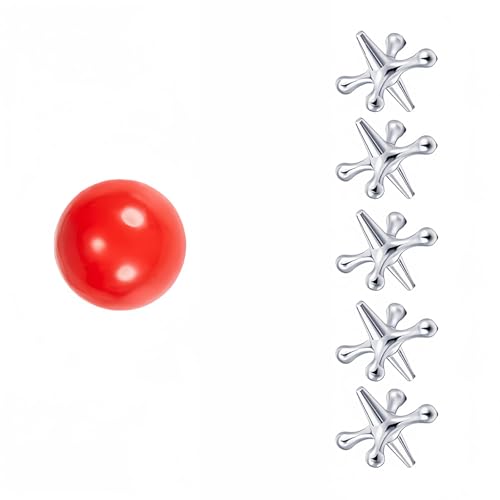 Lerpwige Entspannungsspielkugeln Mit Metallbuchsen Und Elastischen Hüpfbällen Perfekt Für Stressabbau Für Arbeiter Und Schulkinder von Lerpwige