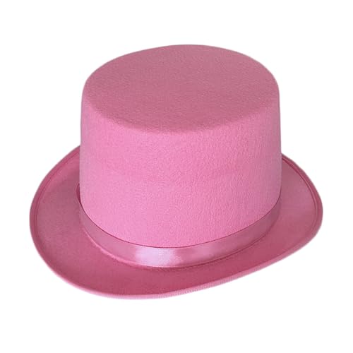 Lerpwige Flachhut für Erwachsene und Kinder, für Abschlussball, Karneval, Party, Kostüm, gefilzt für Show, Party, Magier für Erwachsene und Herren, ohne Geheimfach Lerpwige Flachhut für Erwachsene und Kinder, für Abschlussball, Karneval, Party, Kostüm, gefilzt für Show, Party, Magier für Erwachsene und Herren, ohne Geheimfach von Lerpwige