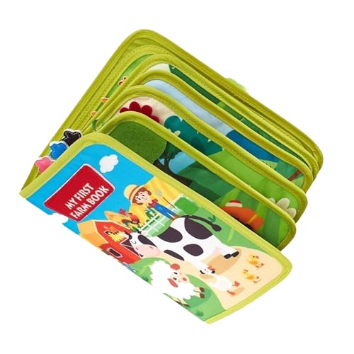 Lerpwige Fun Quiet Activity Book Für Kleinkind Book Stoffbuch Spielzeug Für Und Reise Babyparty Geschenk von Lerpwige