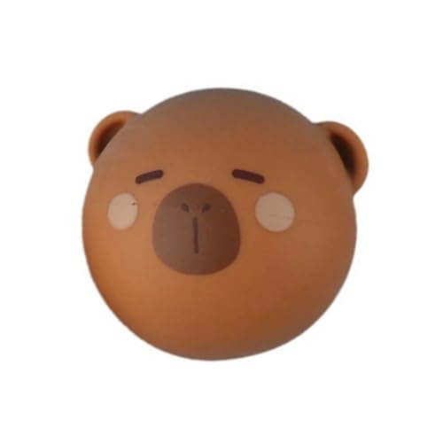 Lerpwige Funny Capybara Antistress Spielzeug Quietschbare Tierdehnte Handtütern Neuheit Knebel Praktische Witzprops von Lerpwige