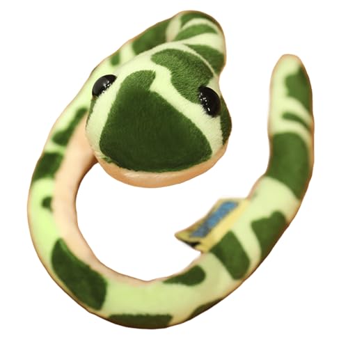 Lerpwige Gefüllte Schlangenspielzeug Plüsch Green Cartoon Figur Anime Puppen Für Chinesische Neujahr 2025 Spring Festival Wurfkissen Lerpwige Gefüllte Schlangenspielzeug Plüsch Green Cartoon Figur Anime Puppen Für Chinesische Neujahr 2025 Spring Festival Wurfkissen von Lerpwige