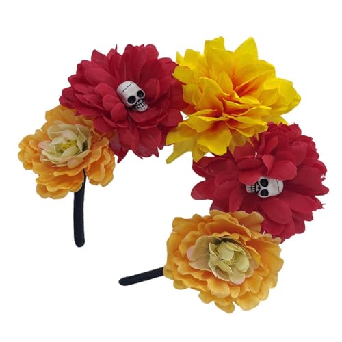 Lerpwige Hexenschädel Teufel Rose Stirnband Dunkle Für Karnevalsparty Handgefertigte Gruselige Party Kostüm Teufel Halloween Stirnbänder Für Frauen Lerpwige Hexenschädel Teufel Rose Stirnband Dunkle Für Karnevalsparty Handgefertigte Gruselige Party Kostüm Teufel Halloween Stirnbänder Für Frauen von Lerpwige