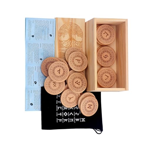 Lerpwige Holzsymbol Sammlung Nordische Mystische Schnitzereien Für Meditationen Anleitung Historische Erholungen Tragbares Okkultes Graviertes Holz Spirituelles Werkzeug Lerpwige Holzsymbol Sammlung Nordische Mystische Schnitzereien Für Meditationen Anleitung Historische Erholungen Tragbares Okkultes Graviertes Holz Spirituelles Werkzeug von Lerpwige