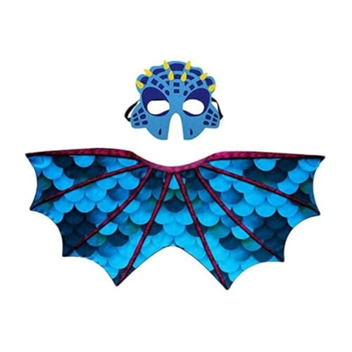 Lerpwige Kinder Dinosaurierkostüm Umfassen Dinosaurierflügel Cloak Dinosaurier Maske Halloween Dragon Cosplay Accessoires Für Kinder Rollenspiele Lerpwige Kinder Dinosaurierkostüm Umfassen Dinosaurierflügel Cloak Dinosaurier Maske Halloween Dragon Cosplay Accessoires Für Kinder Rollenspiele von Lerpwige