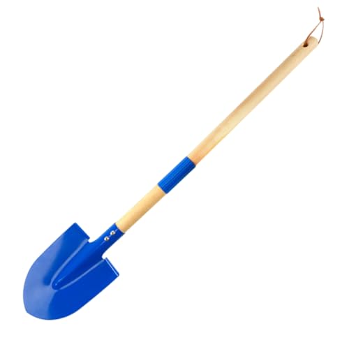 Lerpwige Kinder Metall Beach Schaufel Graben 27 Zoll Kleinkind Sand Spaten Blaues Abnehmbares Design Mit Holzgriff Und Plastikgriff Lerpwige Kinder Metall Beach Schaufel Graben 27 Zoll Kleinkind Sand Spaten Blaues Abnehmbares Design Mit Holzgriff Und Plastikgriff von Lerpwige