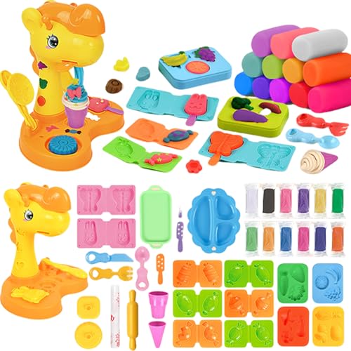 Lerpwige Kreatives Formton Für Kinder Kleinkinder Spielzeug Farbenfrohe Modellierung Ton Und Werkzeug Playset Simulation Burger Ice Cream Lerpwige Kreatives Formton Für Kinder Kleinkinder Spielzeug Farbenfrohe Modellierung Ton Und Werkzeug Playset Simulation Burger Ice Cream von Lerpwige