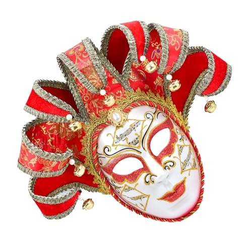 Lerpwige Maskerade-Kostüm im Vintage-Stil, Venezianer, Narren, Karneval, Cosplay, Halloween, Party, für Damen und Herren Lerpwige Maskerade-Kostüm im Vintage-Stil, Venezianer, Narren, Karneval, Cosplay, Halloween, Party, für Damen und Herren von Lerpwige