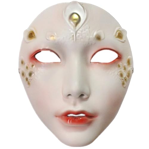 Lerpwige Masquerade Maske Schönheitsmaske Cosplay Maske Mechanische Vollgesichtsmaske Für Carnivals Halloween Dress Up Party Maske Frauen Männer Männer Lerpwige Masquerade Maske Schönheitsmaske Cosplay Maske Mechanische Vollgesichtsmaske Für Carnivals Halloween Dress Up Party Maske Frauen Männer Männer von Lerpwige