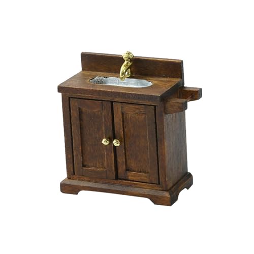 Lerpwige Miniatur Waschbecken Und Schrank 1/16 Skala Ideal Für Puppenhäuser Dekoration Enthusiasten Lerpwige Miniatur Waschbecken Und Schrank 1/16 Skala Ideal Für Puppenhäuser Dekoration Enthusiasten von Lerpwige