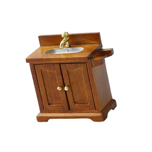 Lerpwige Miniatur Waschbecken Und Schrank 1/16 Skala Ideal Für Puppenhäuser Dekoration Enthusiasten Lerpwige Miniatur Waschbecken Und Schrank 1/16 Skala Ideal Für Puppenhäuser Dekoration Enthusiasten von Lerpwige
