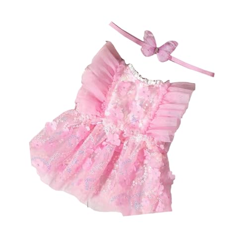 Neugeborene Schmetterling Stirnband Mit Passendem Tulle Strampler Girls Fotografie Outfit Für 0-6 Monate Baby Fotoshootings Babyfotografie Kostüm von Lerpwige