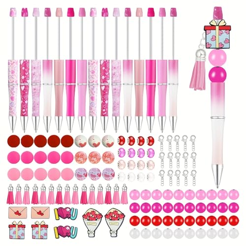 Lerpwige Packung Der 15 Valentinstag Perlenstifte Kits Bunt Silikonperlen Anhänger Für Schüler Teenager Schulbüroversorgung Lerpwige Packung Der 15 Valentinstag Perlenstifte Kits Bunt Silikonperlen Anhänger Für Schüler Teenager Schulbüroversorgung von Lerpwige