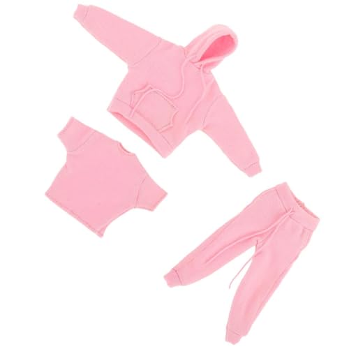 Lerpwige Premium Stoff Miniatur Soldat Kleidung Set Hoodie Sweatpants T-Shirt Kleidung Set für Sammelfigur Dressingup Kleidung Lerpwige Premium Stoff Miniatur Soldat Kleidung Set Hoodie Sweatpants T-Shirt Kleidung Set für Sammelfigur Dressingup Kleidung von Lerpwige