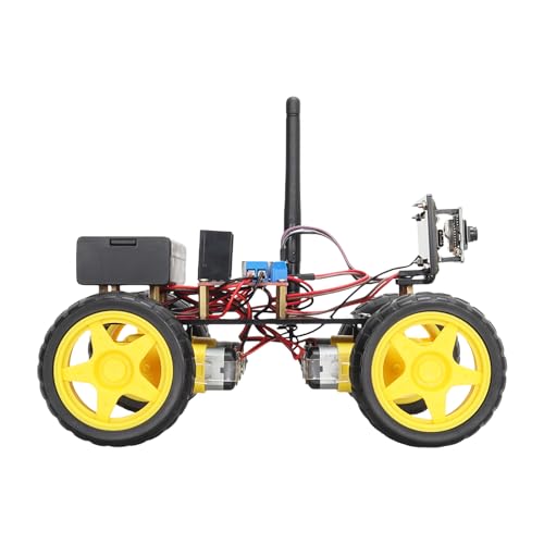 Lerpwige Remote Auto Für Kindercodierung Kamera Echtzeit Video Road LKW Programmierauto Für Sportstraße Remote Car Coding Video von Lerpwige