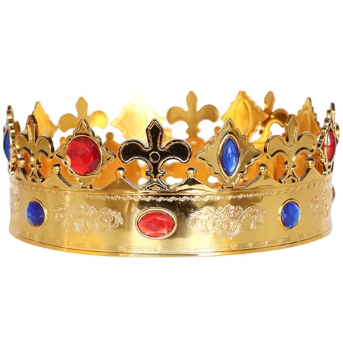 Lerpwige Royal King Crowns Geburtstagskönig Kronen Für Erwachsene Und Kinder Halloween Krippe Maskeraden Geburtstagsfeier Kopfbedeckung Lerpwige Royal King Crowns Geburtstagskönig Kronen Für Erwachsene Und Kinder Halloween Krippe Maskeraden Geburtstagsfeier Kopfbedeckung von Lerpwige