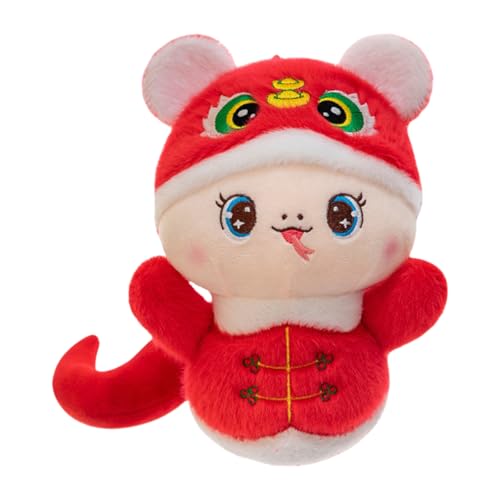 Lerpwige Schlangenjahr Maskottchen Plushie Stofftiere Plüschspielzeug Zodiacs Schlangenplüschpuppen Geschenk Für Jährliche Sitzungshäuser Dekorationen von Lerpwige