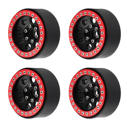 Lerpwige Set Von 4 Fernbedienungs Steuerrad Felgen Metallrad Felgen Werkzeug Für 1/10 Modellversorgungen Für Spielzeugauto Sammler Für Crawler Lerpwige Set Von 4 Fernbedienungs Steuerrad Felgen Metallrad Felgen Werkzeug Für 1/10 Modellversorgungen Für Spielzeugauto Sammler Für Crawler von Lerpwige