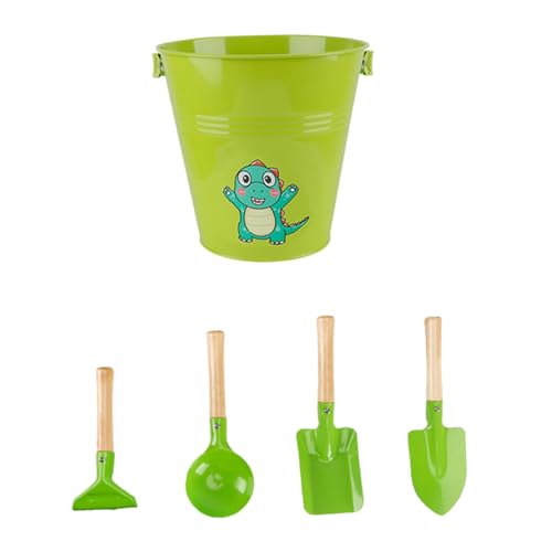 Lerpwige Strandsandspielzeug Für Kleinkinder Sandeimer Spielset Sandschaufel Toy Kinder Geburtstag Geschenk Gartenarbeit Pflanze Sandspielzeug 5pcs von Lerpwige