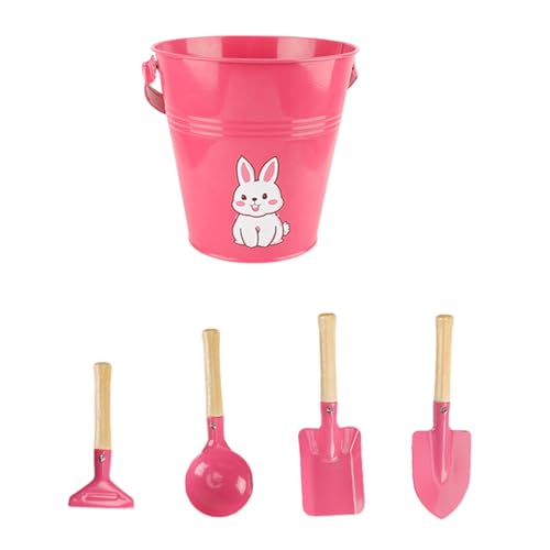 Lerpwige Strandsandspielzeug Für Kleinkinder Sandeimer Spielset Sandschaufel Toy Kinder Geburtstag Geschenk Gartenarbeit Pflanze Sandspielzeug 5pcs von Lerpwige