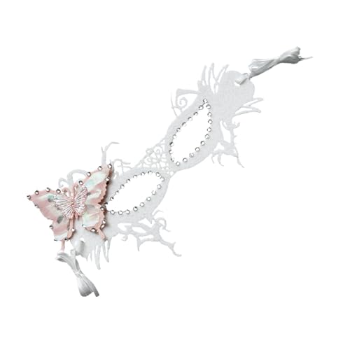 Lerpwige Strasssteine ​​Maskerade Eyemask Für Frauen Carnivals Dinner Party Proms Hochzeit Schmetterling Eyemask Weihnachten Eyemask von Lerpwige
