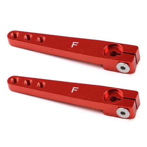 Lerpwige Twin Pack Von 25T Stabilen Aluminiumlegierung Servohörnern Zubehör Für Überlegene Modellleistungen Verbessert Die Reichweite Der Fahrzeuge von Lerpwige