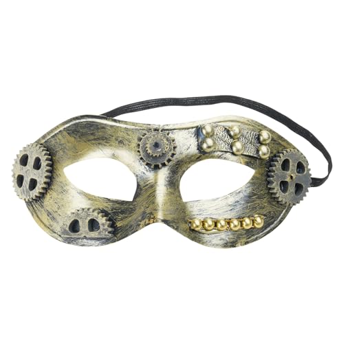 Lerpwige Unisex gezackte Maskerade Cosplay Sterevunk halbes Gesicht für Karneval, Halloween, Verkleidungen, Partygeschenke, Maskerade Lerpwige Unisex gezackte Maskerade Cosplay Sterevunk halbes Gesicht für Karneval, Halloween, Verkleidungen, Partygeschenke, Maskerade von Lerpwige