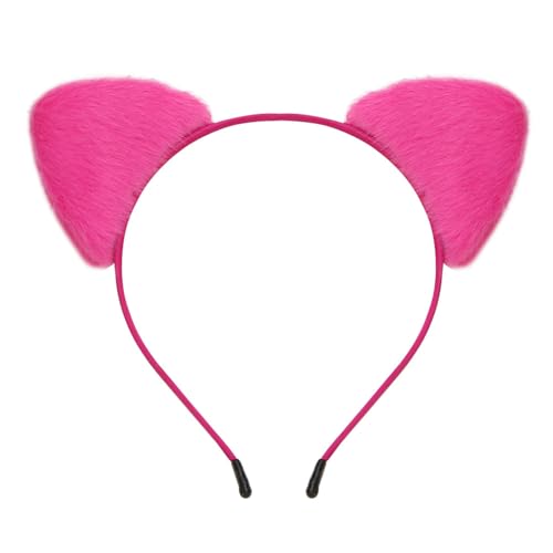 Lerpwige Verspielte Katzenohren-Haarbänder, Halloween-Make-Up-Haarreif, stilvolle Kopfbedeckung für Halloween, Cosplay und lässige Looks Lerpwige Verspielte Katzenohren-Haarbänder, Halloween-Make-Up-Haarreif, stilvolle Kopfbedeckung für Halloween, Cosplay und lässige Looks von Lerpwige