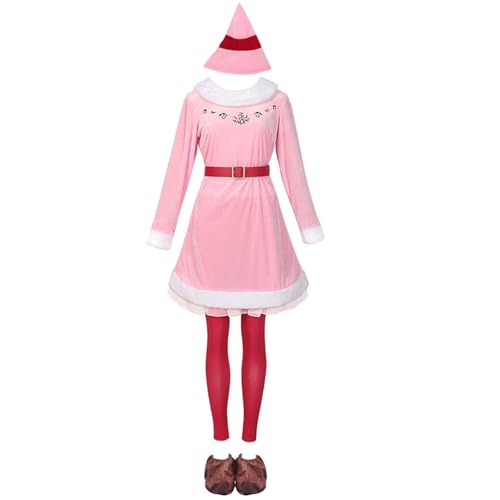 Lerpwige Weihnachten Santa Kostüm Für Frauen Cosplay Santa Dress Up Outfit von Lerpwige