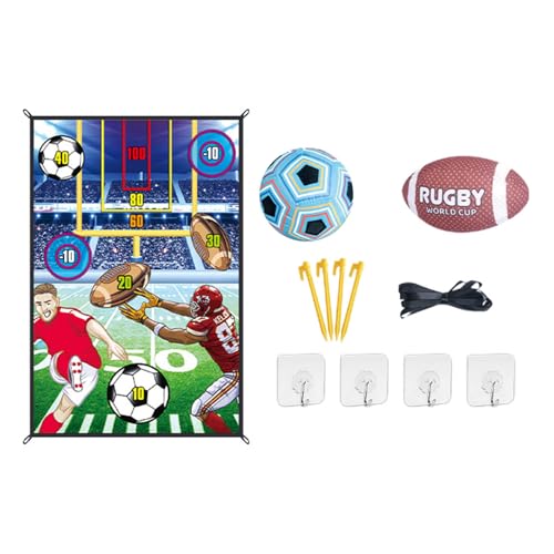 Lerpwige Wurf Toy Football Soccer Throw Catch Game Für Kinder Outdoor Koordination Aufregender Wurf Und Fangspielzeug von Lerpwige
