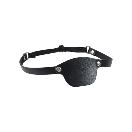 Mittelalterliche Augenklappen aus Leder, Vintage-geprägte Augenabdeckungen, Halloween, Mittelalter-Brillenzubehör für Herren, LARP, Rollenspiel, Skelett, Kapitän Mittelalterliche Augenklappen aus Leder, Vintage-geprägte Augenabdeckungen, Halloween, Mittelalter-Brillenzubehör für Herren, LARP, Rollenspiel, Skelett, Kapitän von Lerpwige