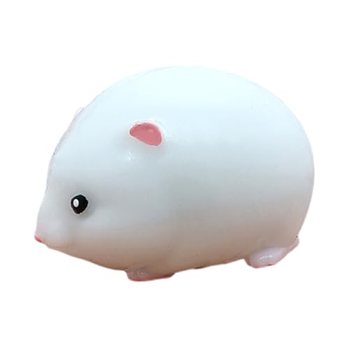Quetschierbares Hamster Dehnbarer Tierspielzeug Weiche Dekompression Stress Relief Toy Autisms Office Erwachsener Hand Squeep Spielzeug von Lerpwige