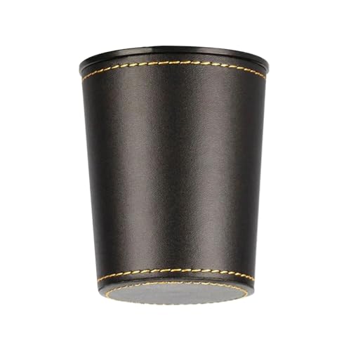Ruhige PU Leder Straight Dices Cup Shaker Stummschalter Trinkspiel Unterhaltungsspiel Liefert Dauerhafte Ruhige Shaker von Lerpwige