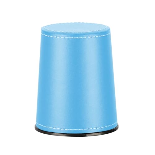 Ruhige PU Leder Straight Dices Cup Shaker Stummschalter Trinkspiel Unterhaltungsspiel Liefert Dauerhafte Ruhige Shaker von Lerpwige