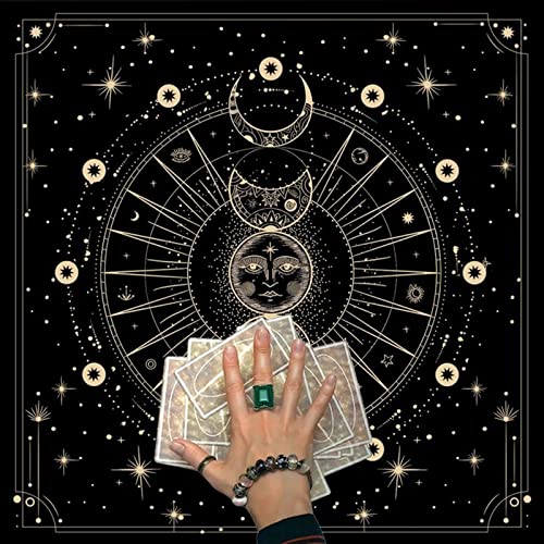 Square Form Pendulum Divinations Mat Tischdecke Brettspielkartenpolster Tisch Stoff Metaphysische Brettspiel Matte Tischtuch Göttisch Tischdecke Astrologie Tarot Karte Zum Lesen Von von Lerpwige