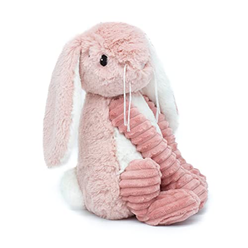 LES DÉGLINGOS - Plüschtier Hase Rosa – PTIPOTOS – Kuscheltier für Babys – Plüschtier Baby – Geschenk zur Geburt 74002 von LES DÉGLINGOS