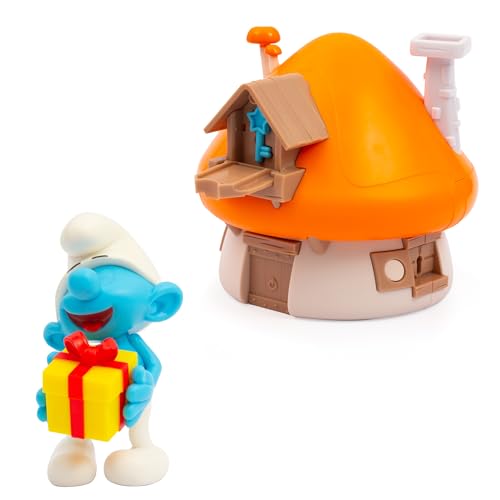 Les Schtroumpfs, PUF20 Magisches Haus, das Sich öffnet, mit 1 Figur 5,5 cm und Zubehör, zufällige Modelle, Spielzeug für Kinder ab 3 Jahren von Les Schtroumpfs