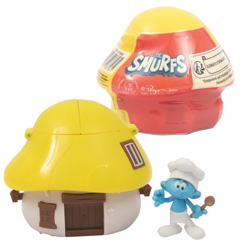 Les Schtroumpfs, PUF381 Haus mit 1 Figur, 5,5 cm, Kochschlumpf, für Kinder ab 3 Jahren Les Schtroumpfs, PUF381 Haus mit 1 Figur, 5,5 cm, Kochschlumpf, für Kinder ab 3 Jahren von Les Schtroumpfs