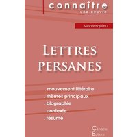 Fiche de lecture Lettres persanes de Montesquieu (analyse littéraire de référence et résumé complet) von Les éditions du Cénacle