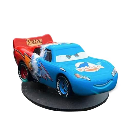 Leseogye Drift-Automodell, Farbverlauf, Armaturenbrett, Legierung, Auto-Modell, Drifting-Spin, Fahrzeug, drehen und folgen Drift, coole Armaturenbrett-Dekoration (blau und rot) von Leseogye