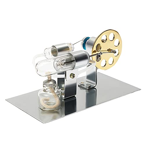LetCart Heißluft-Stirlingmotor Modell Metall Stirling Auto Motor Dampfkraft für pädagogische LetCart Heißluft-Stirlingmotor Modell Metall Stirling Auto Motor Dampfkraft für pädagogische von LetCart