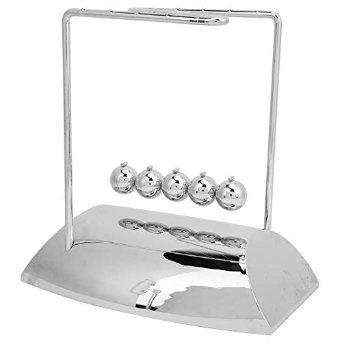 LetCart Newton's Cradle Balance Kugelspiel Kugelpendel, Z-Förmiges Pendel Balance Kugeln Newtons Wiege Educational Tools Tischdekoration von LetCart