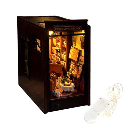 LetCart Puppenhaus Kit Backhaus, DIY Miniatur Kit für Erwachsene, Mini Zimmer mit Möbeln, pädagogische Spielzeug Miniatur Haus Buchhandlung, DIY Miniature House Puppenhaus Modellbau Bausatz mit LED LetCart Puppenhaus Kit Backhaus, DIY Miniatur Kit für Erwachsene, Mini Zimmer mit Möbeln, pädagogische Spielzeug Miniatur Haus Buchhandlung, DIY Miniature House Puppenhaus Modellbau Bausatz mit LED von LetCart