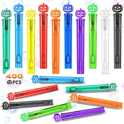 Letapapa 400 Stück Halloween-Mini-Bubble-Stäbe, Blasen, Partygeschenke, Halloween-Geschenke Letapapa 400 Stück Halloween-Mini-Bubble-Stäbe, Blasen, Partygeschenke, Halloween-Geschenke von Letapapa
