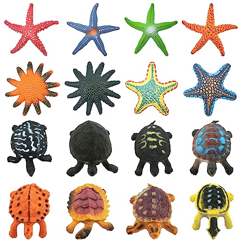 Lets Joy Pool Spielzeug Tauchtiere für Kinder, 16 Stück Meerestier Spielzeug, Gummi Meerestiere, Seestern Unterwasser, Schildkröte Unterwasserspielzeuge, Pool Tauchspielzeug, Pool Spielzeug Lets Joy Pool Spielzeug Tauchtiere für Kinder, 16 Stück Meerestier Spielzeug, Gummi Meerestiere, Seestern Unterwasser, Schildkröte Unterwasserspielzeuge, Pool Tauchspielzeug, Pool Spielzeug von Lets Joy