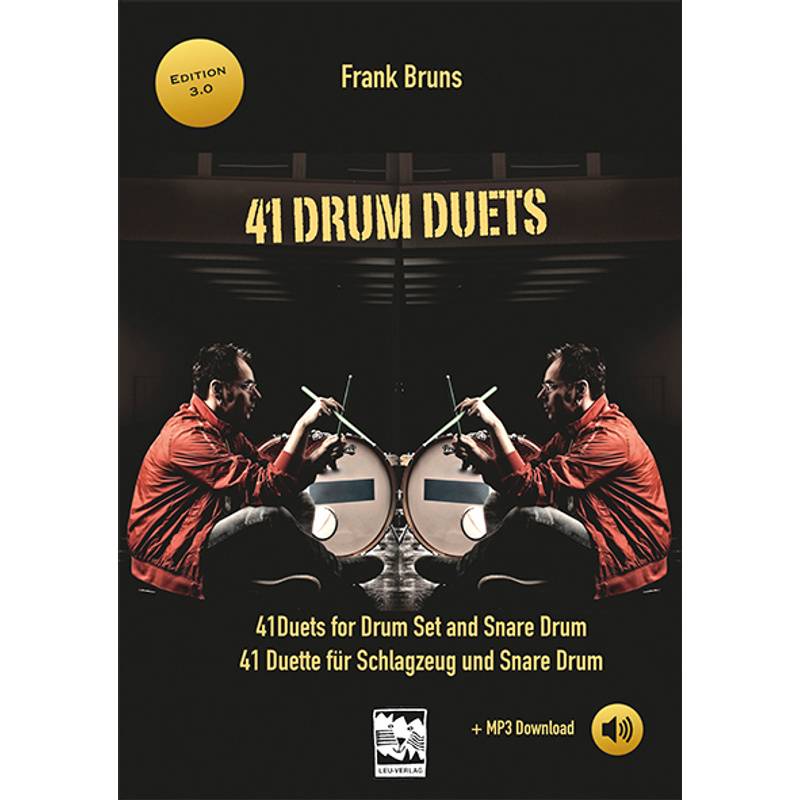 41 Drum Duets, m. MP3-CD von Leu-Verlag