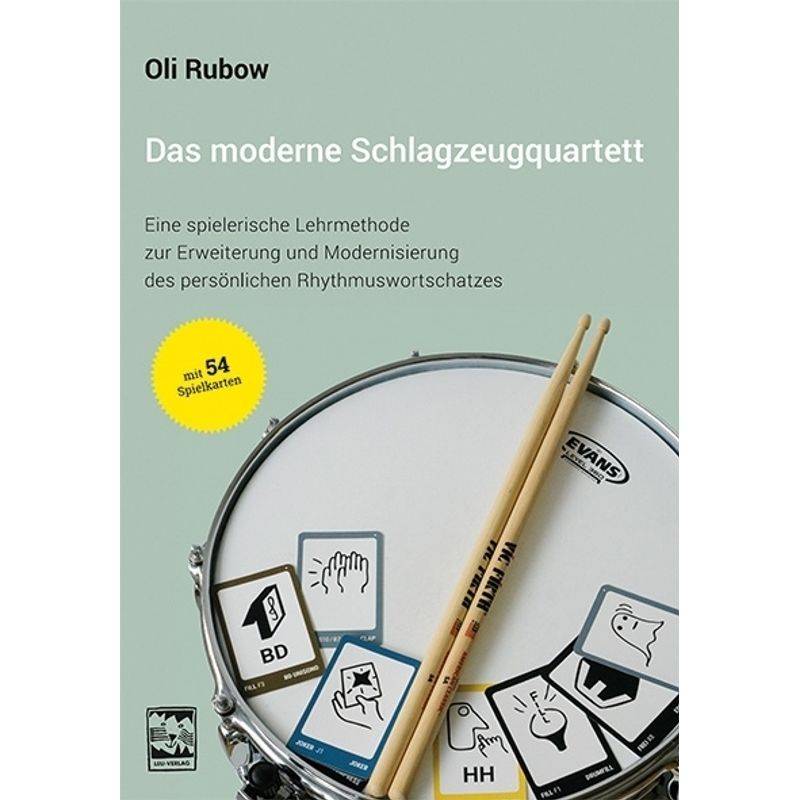 Das moderne Schlagzeugquartett, m. Lernspielkarten von Leu-Verlag