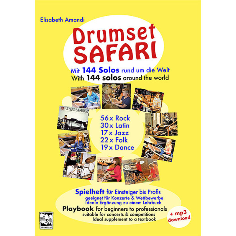 Drumset Safari von Leu-Verlag