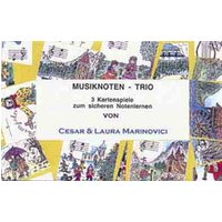 Musiknoten-Trio (Kartenspiele) von Leu-Verlag