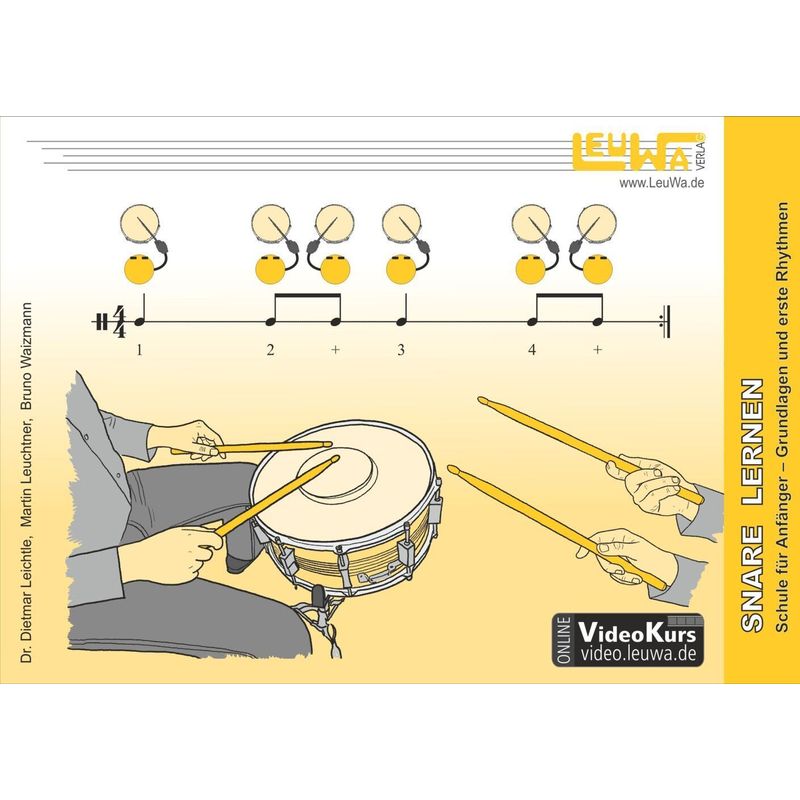 Snare Drum lernen, Schule für Anfänger von LeuWa